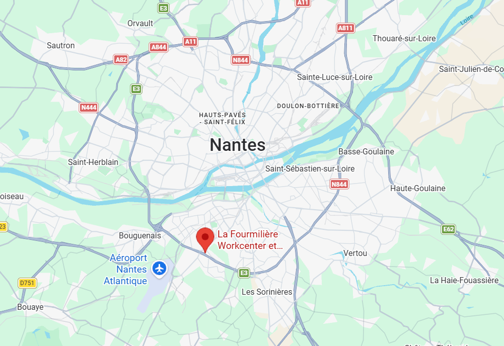 Carte de Bouguenais